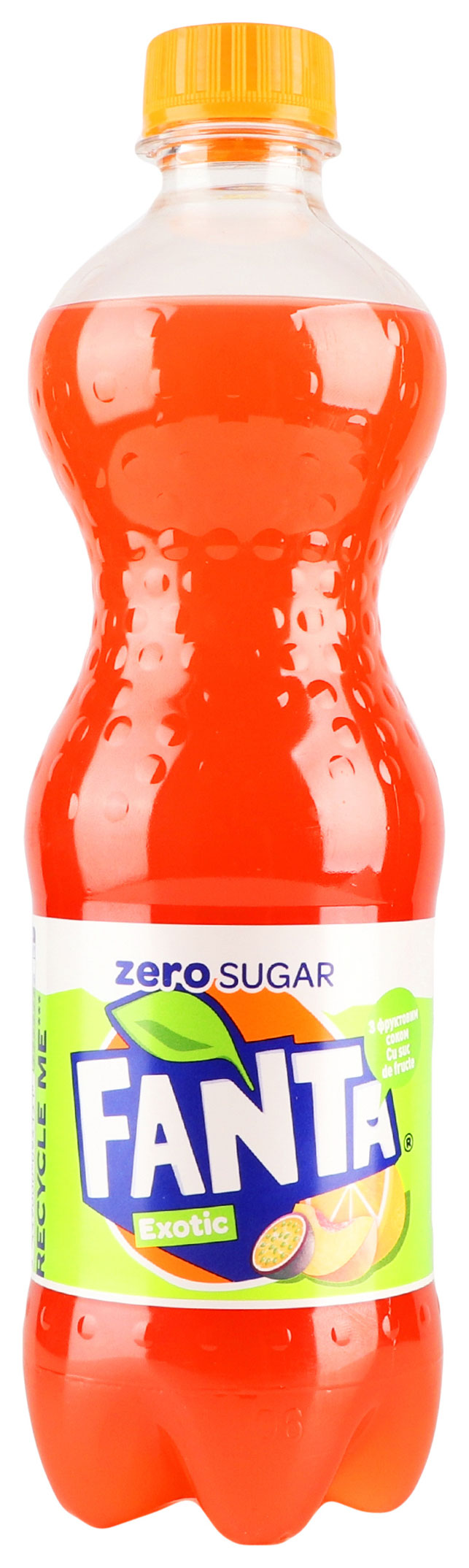 Напиток Фанта Экзотик Зеро 0,5л., 12шт./уп., пластиковая бутылка Fanta - фото 1