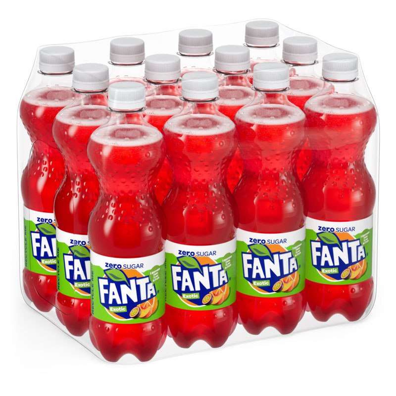 Напиток Фанта Экзотик Зеро 0,5л., 12шт./уп., пластиковая бутылка Fanta - фото 2