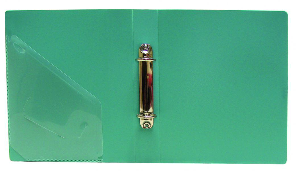 Папка А4, 40мм., 2кільця, пластик (PР), черв. NORMA - фото 2