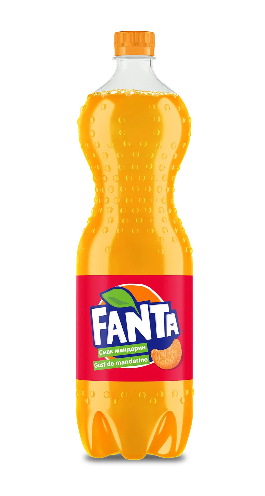 Напиток Фанта Мандарин 1,25л., 6шт./уп., пластиковая бутылка Fanta - фото 1
