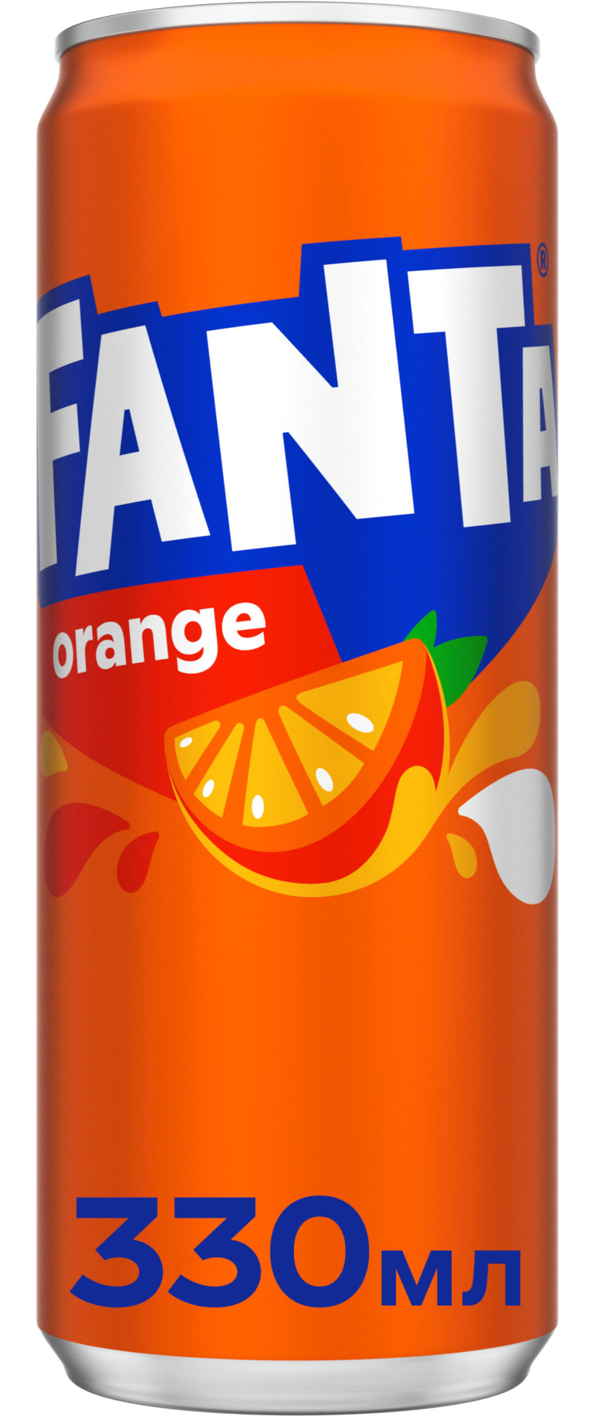 Напій Фанта Апельсин 0,33л 12шт/уп., жерстяна банка Fanta - фото 1