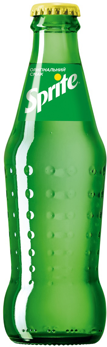 Напій Sprite 0,25л 12шт/уп., скляна пляшка Sprite - фото 1