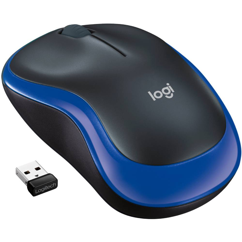 Мышь беcпроводная оптическая M185, син. Logitech - фото 2