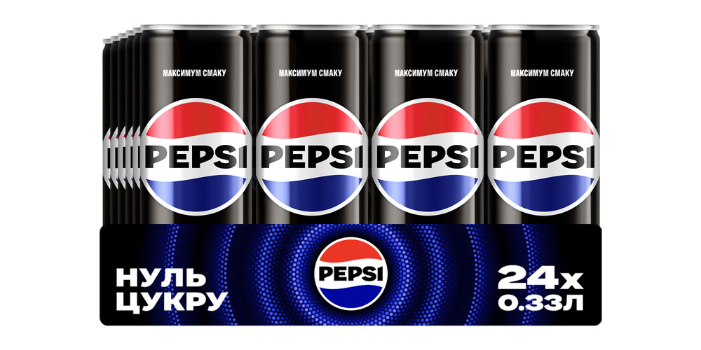 Напиток Pepsi-MAXX без сахара 0,33л., 24шт./уп., жестяная банка Pepsi-Cola - фото 4