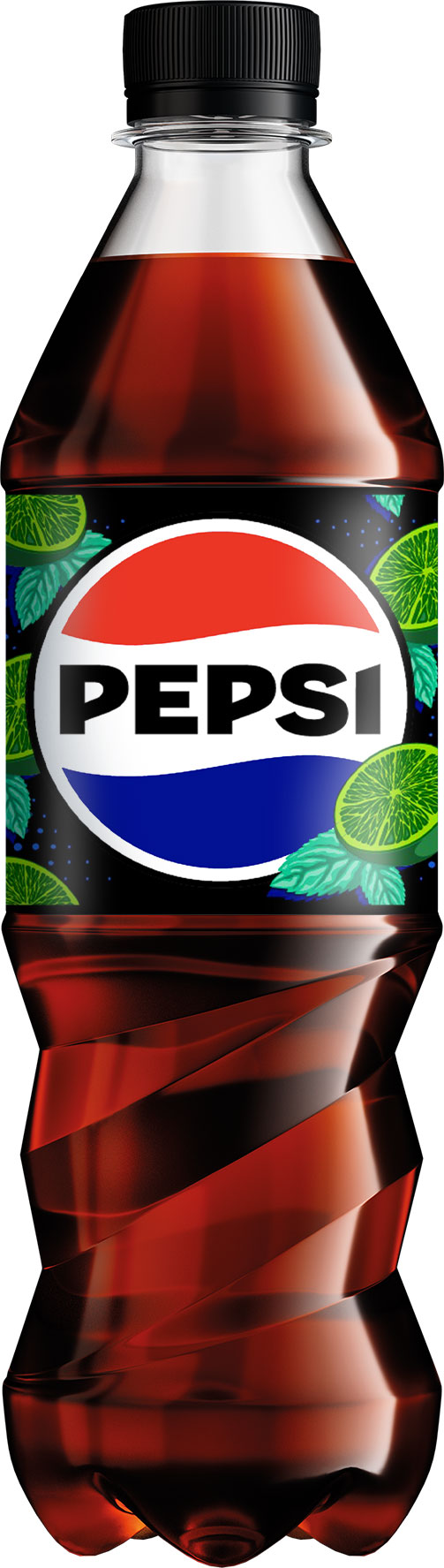 Напій Pepsi Lime-mint без цукру 0,5л., 12шт/уп., пластикова пляшка Pepsi-Cola - фото 1