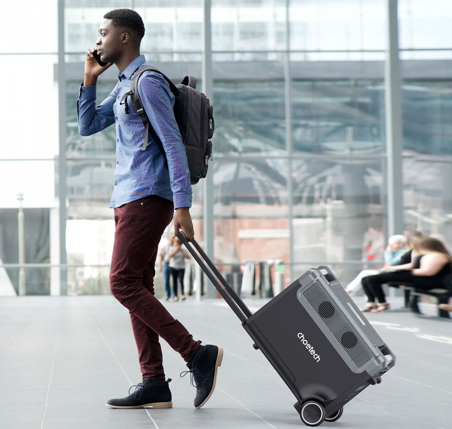 Мобільна зарядна станція Choetech 3600W, 3840Wh., PD 1*100W, PD 3*20W., QC3 2*18W, LiFePo4 CHOETECH - фото 2