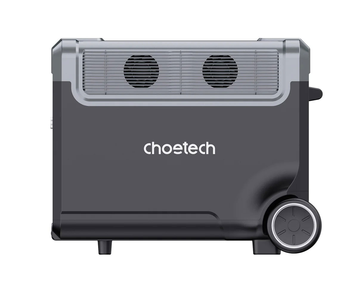 Мобільна зарядна станція Choetech 3600W, 3840Wh., PD 1*100W, PD 3*20W., QC3 2*18W, LiFePo4 CHOETECH - фото 3