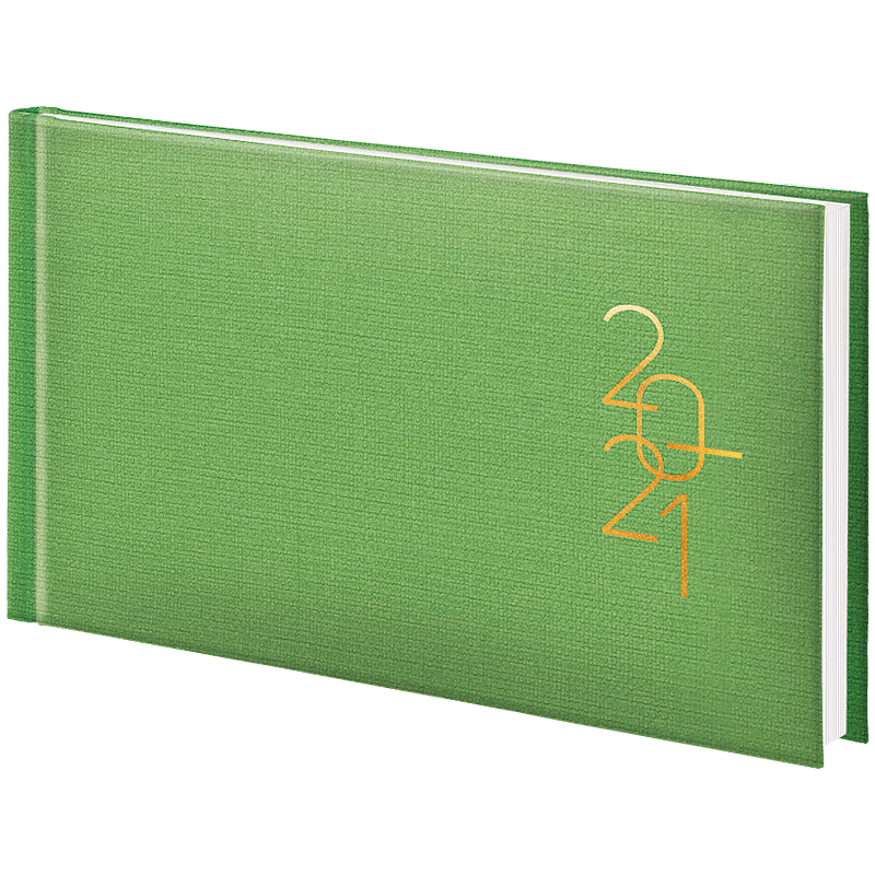 Щотижневик 2021 кишеньк. Tirol.-зелений, св.-зел. Brunnen - фото 2