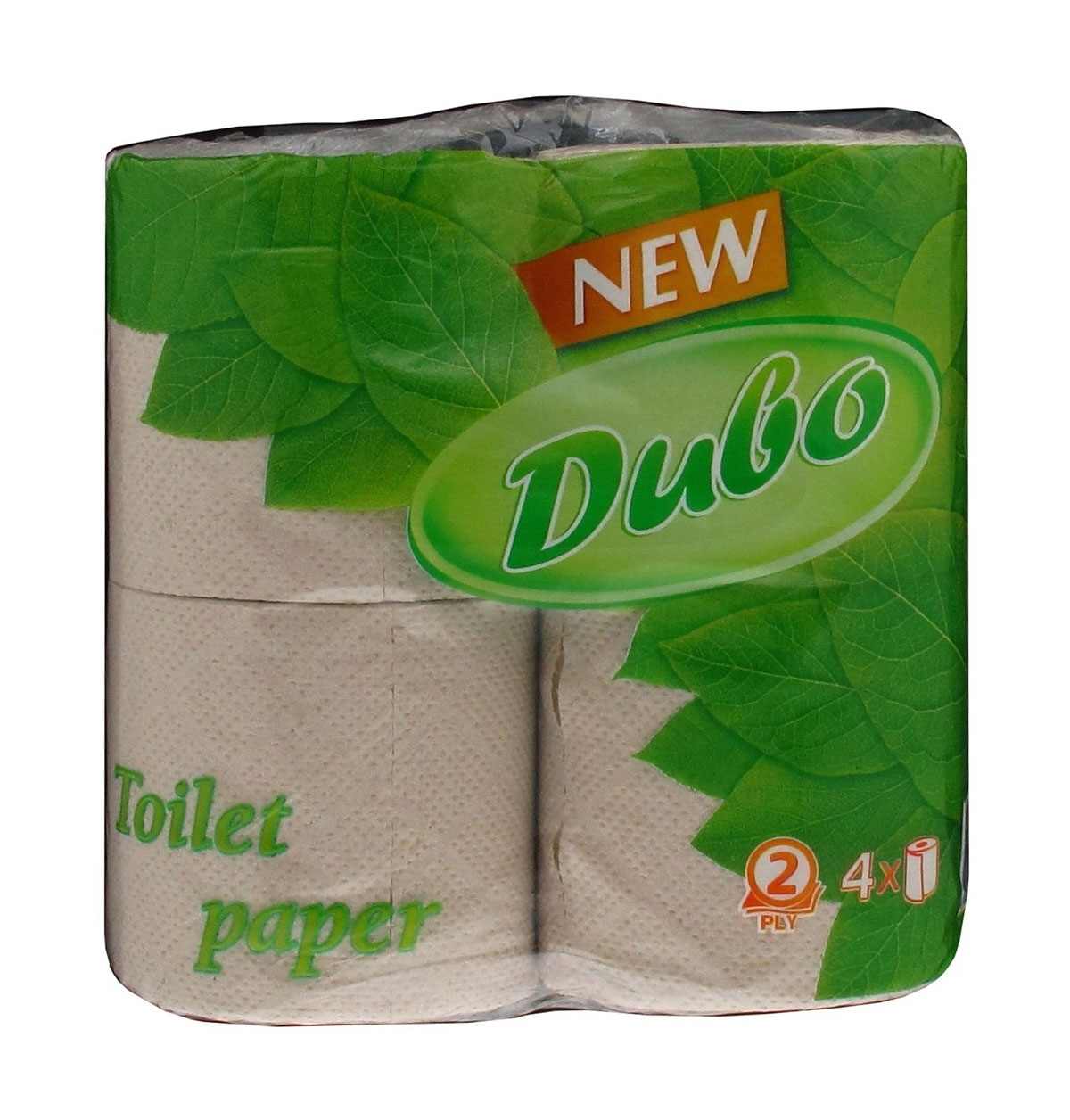 Папір туалетний Стандарт, 2-х шар., макул., 150відр.(9,89*11,5см.), 4шт./уп., сіра Диво - фото 1