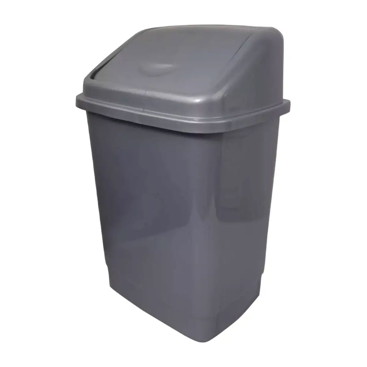 Ведро для мусора с поворотной крышкой, 10л., пластик, ассорт. (ZP84402) Zambak Plastik - фото 1