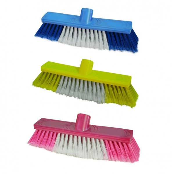 Щетка для уборки пола 30*6см., щетина 8см. средней жесткости (ZP84056), ассорт. Zambak Plastik - фото 1