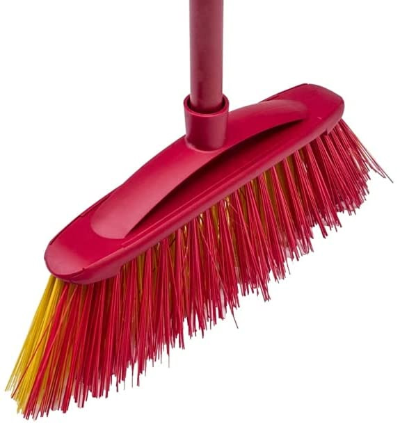 Щетка для уборки на улице с длинной ручкой Garden 2 in 1, 1480*380*55мм., жесткая, красн. (112091) Vileda - фото 7