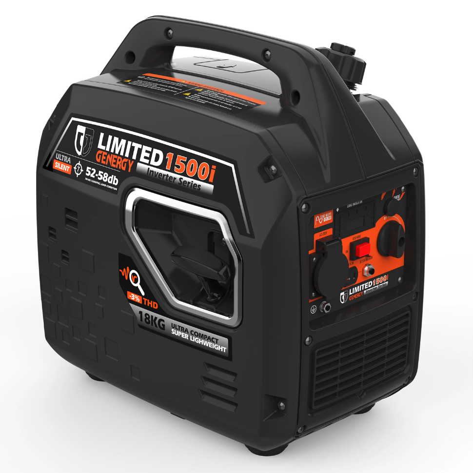 Генератор инверторный бензиновий GENERGY LIMITED 1500i 1,6 кВт., 1-фазний, (240021090) GENERGY - фото 4