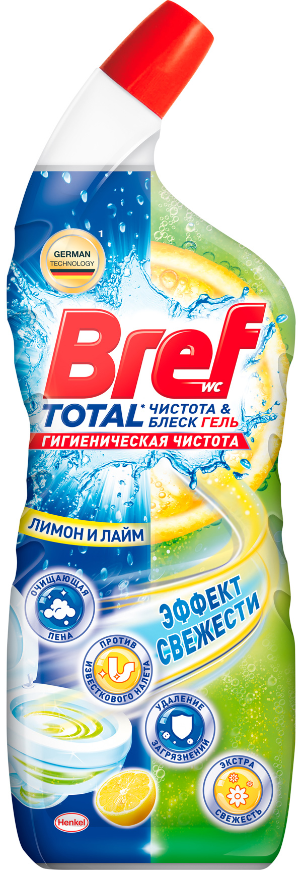 Засіб для чищення унітазів, 700мл. Цитрус (9000101312317) BREF - фото 5