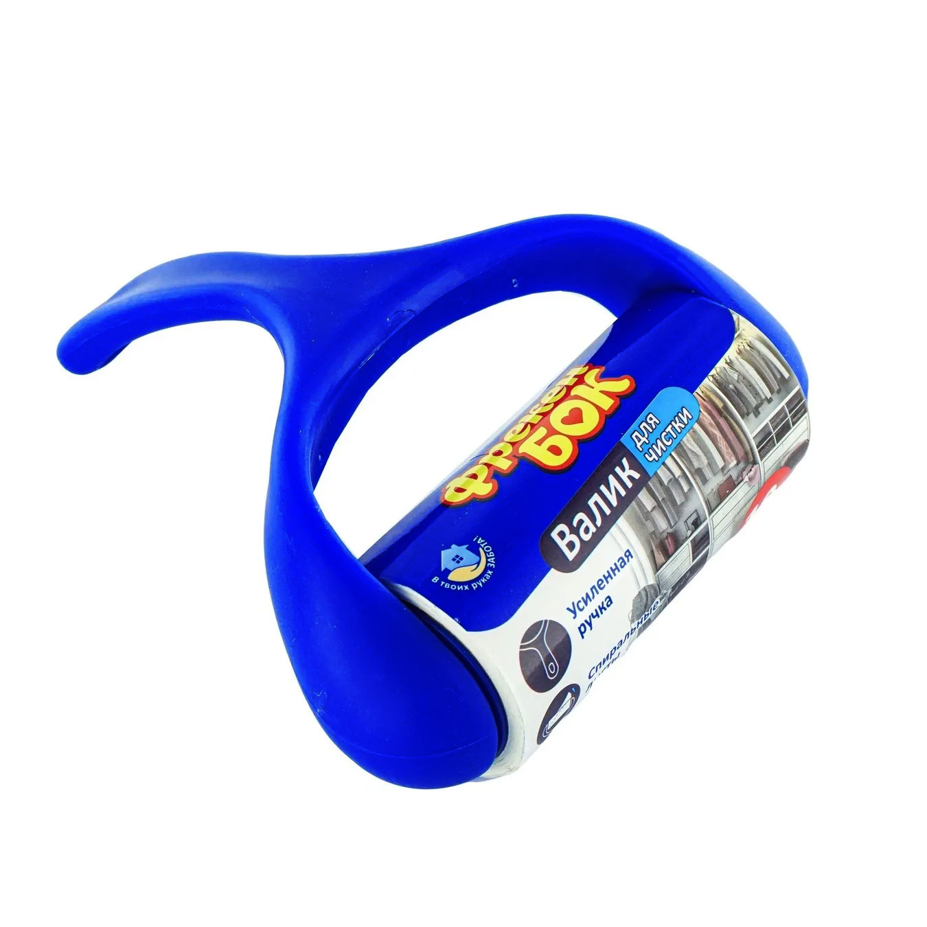 Ролер для чищення одягу, з посиленою ручкою, 10м Фрекен Бок - фото 2