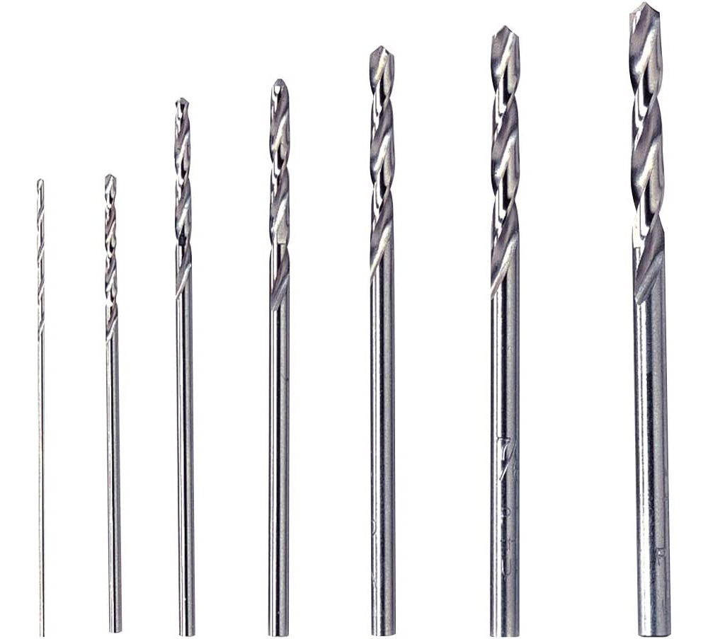Сверла по металлу Dremel 628, набор 7шт., 0.8,1.2,1.6,2.0,2.4,2.8,3.0 мм, HSS (2.615.062.832) Dremel - фото 3