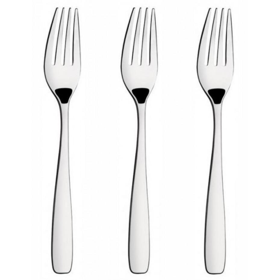 Вилка столовая металлическая AMAZONAS, 3шт/уп. Tramontina - фото 1