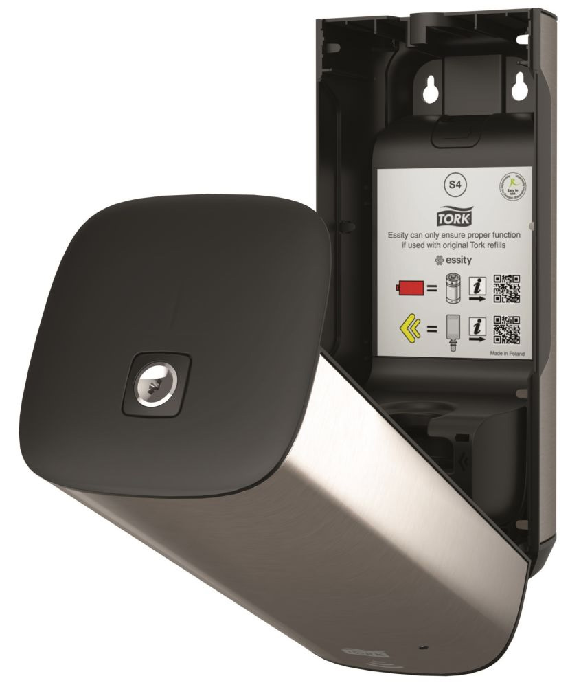 Диспенсер для жидкого мыла-пены, сенсорный Image Design, 1л, метал., (S4), серый Tork - фото 6