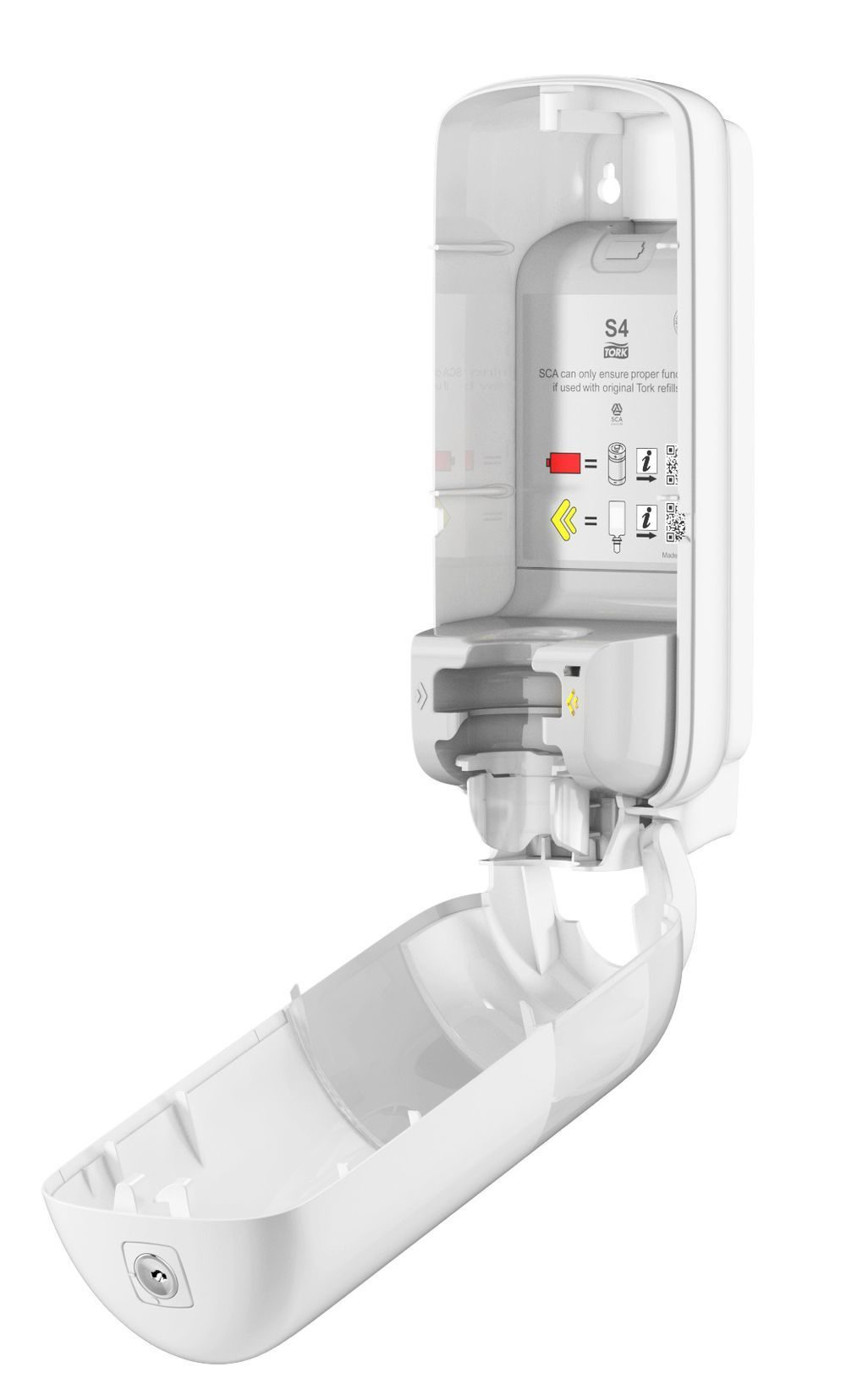 Диспенсер для жидкого мыла-пены Elevation сенсорный, 1л, пластик, (S4), бел. Tork - фото 5