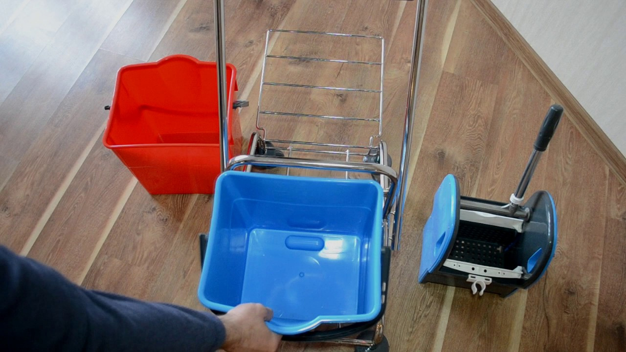 Ведро прямоугольное 18л., пластик, син. Uctem - фото 3