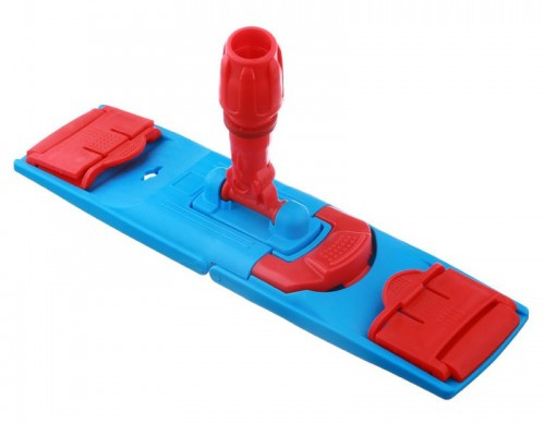 Держатель плоского мопа 50см., пластиковый универсальный, син. Uctem - фото 3