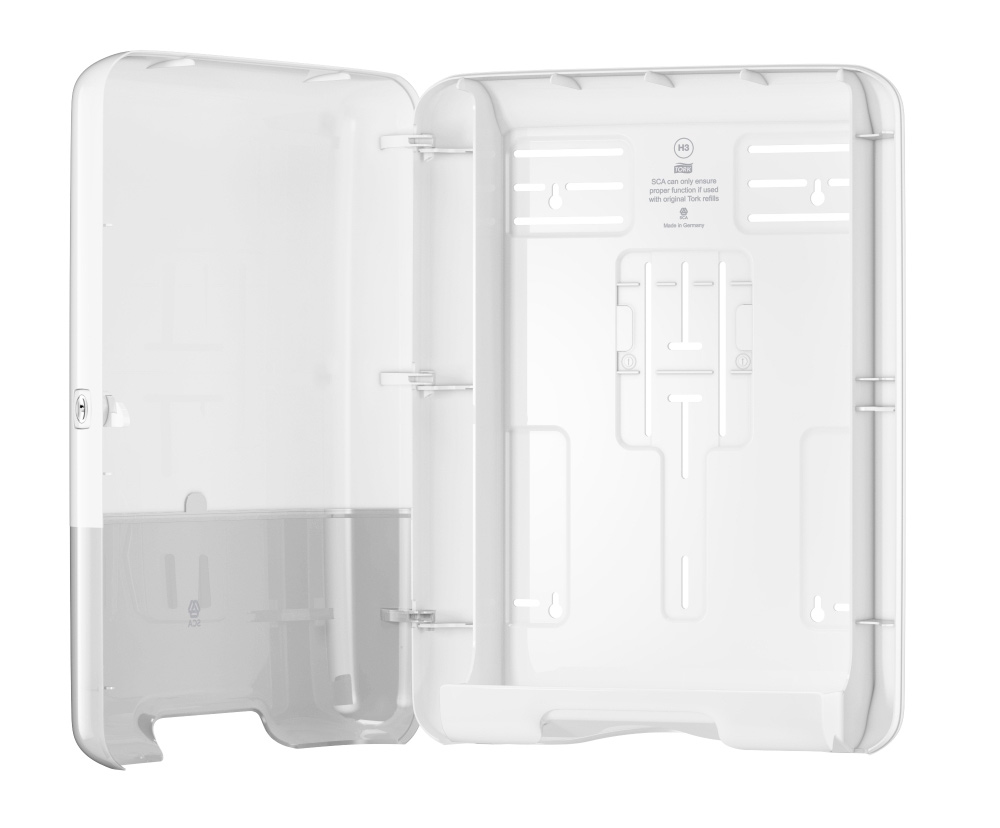 Диспенсер для полотенец ZZ (C)-складки Elevation, Макси, пластик, (H3), бел. Tork - фото 5