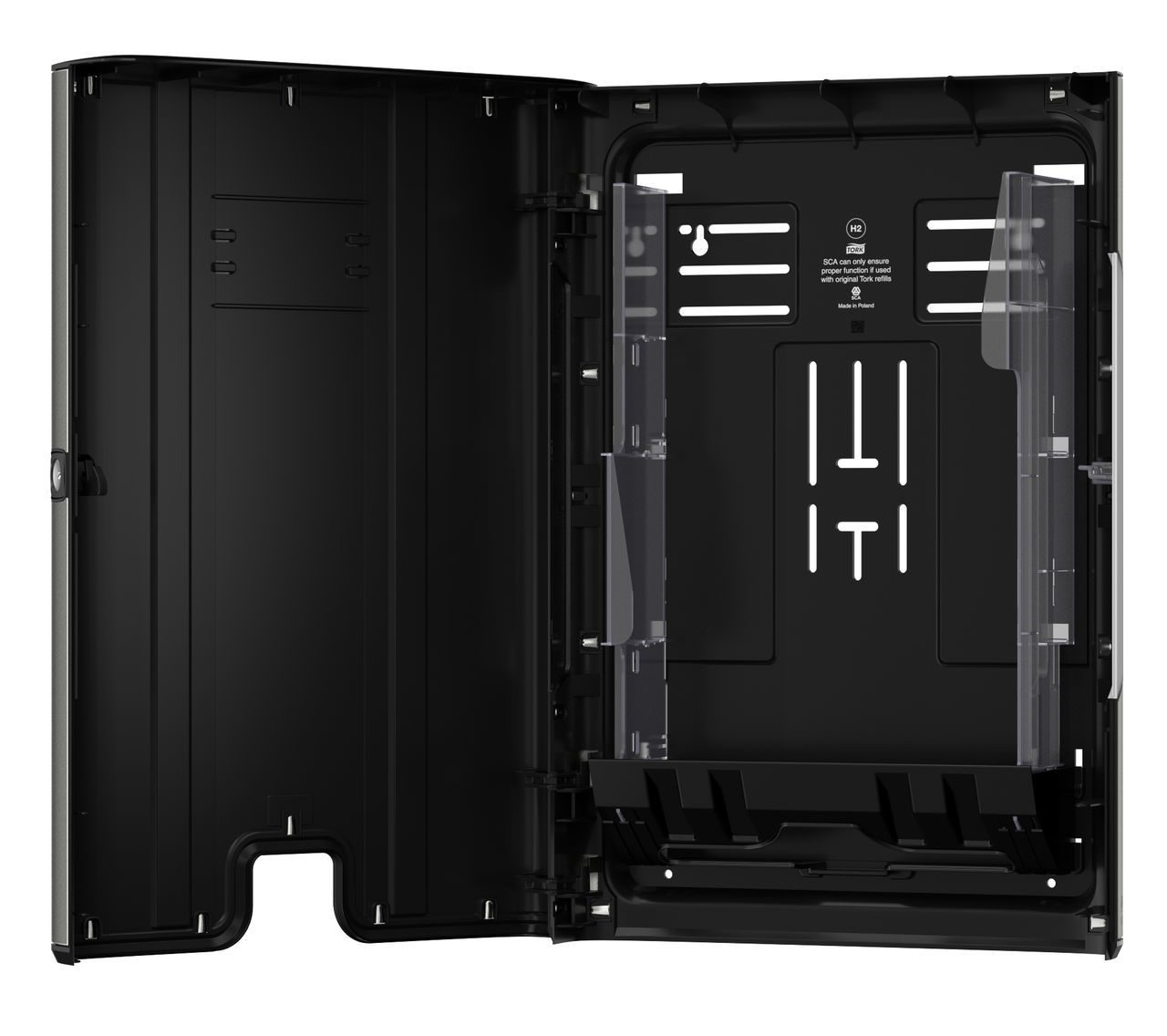 Тримач для рушників узкопанельних, алюміній, Image Design, (H2), сірий Tork - фото 8