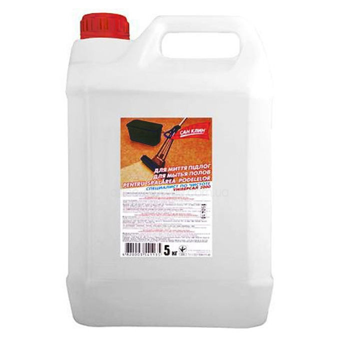 Засіб для миття підлоги Універсал-2000, 5л. Сан Клін - фото 2