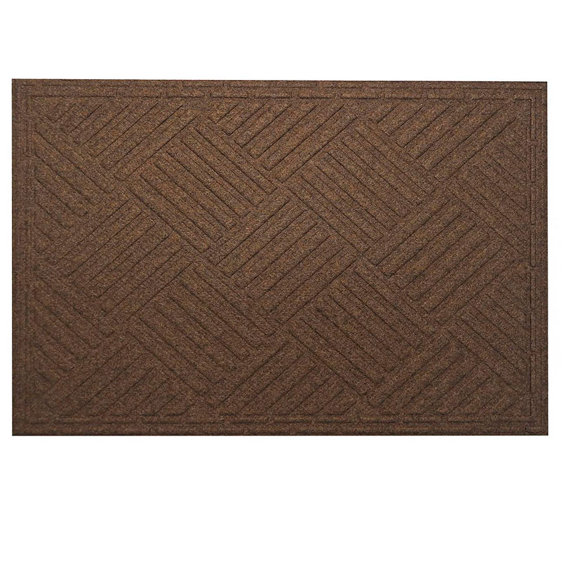 Коврик придверный 60*90см., без кромки, с  рисунком, коричн. Мой Дом - фото 1