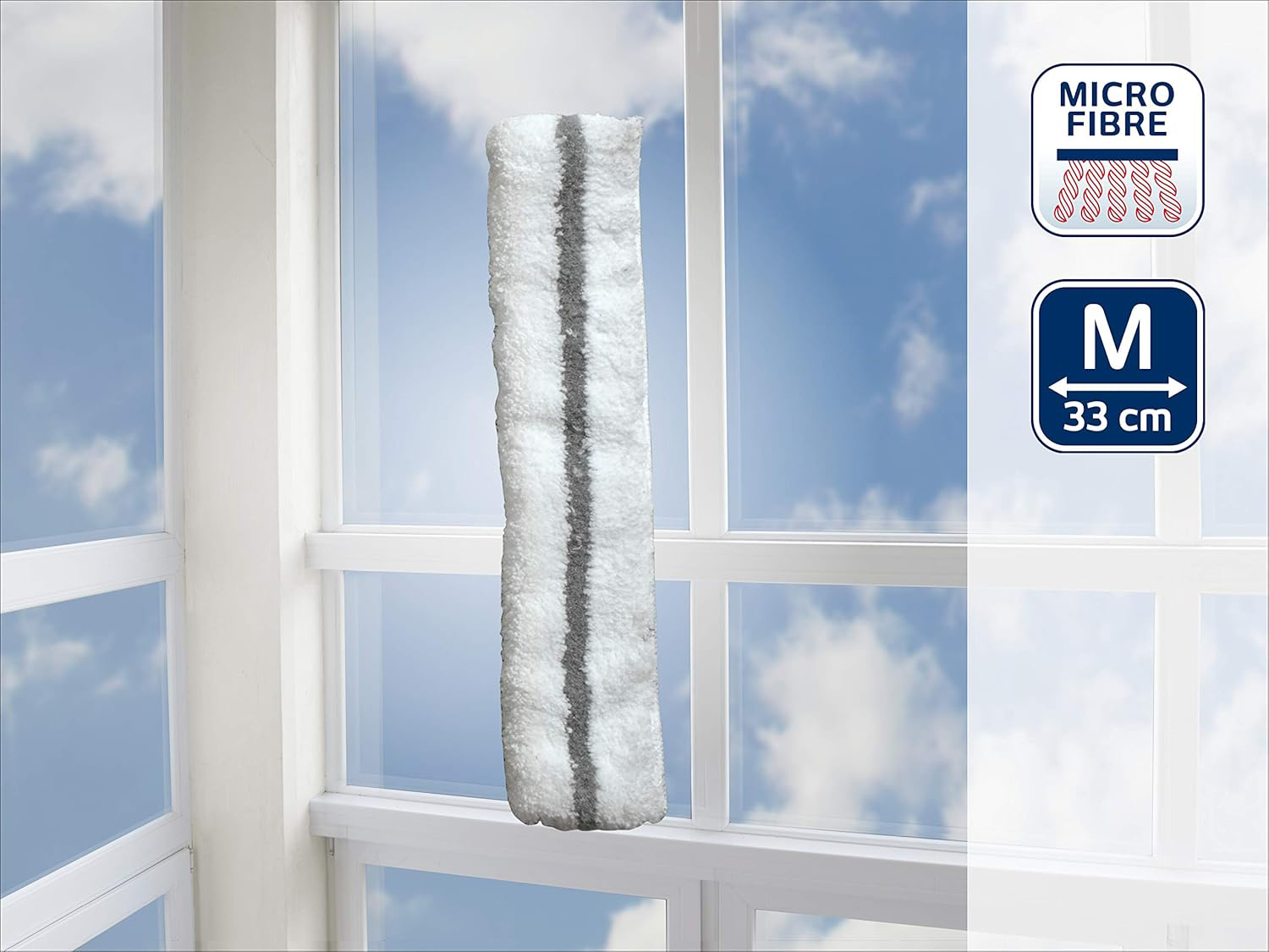 Швабра для окон Leifheit Wet & Dry 75-130 см (55238) LEIFHEIT - фото 3