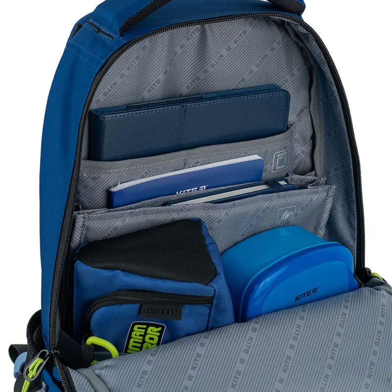 Рюкзак Education teens 2587M-3, син. Kite - фото 10