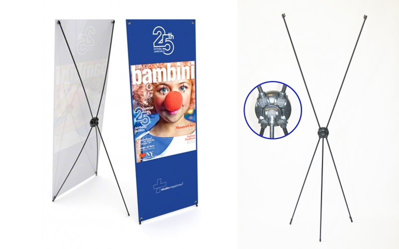 Стійка-тримач мобільна для банера 