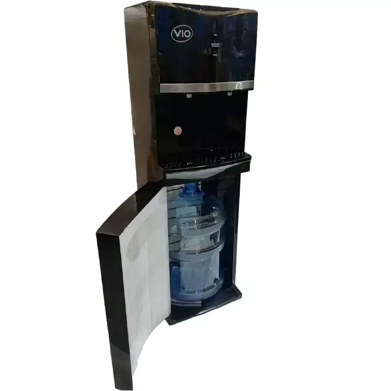 Кулер для води підлоговий VIO X218-FCB, компресорне охолодження, нижнє завантаження бут., чорн. ViO - фото 1