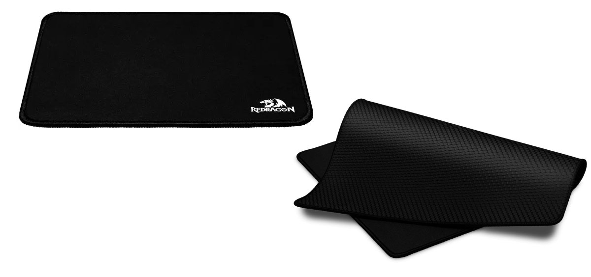 Килимок для миші Flick M P030, 320х270х3 мм. (77988), чорн. REDRAGON - фото 1