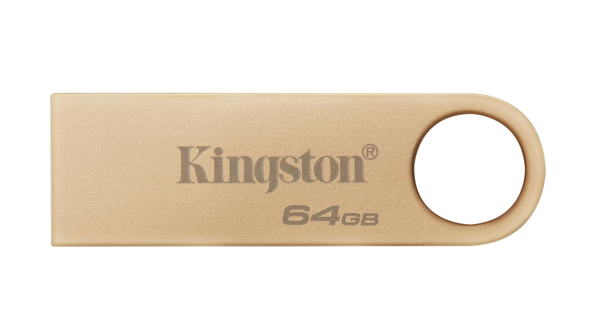 Флеш-пам'ять USB 3.2 Flash Drive 64Gb DT SE9 G3. метал. корпус, золот. Kingston - фото 1