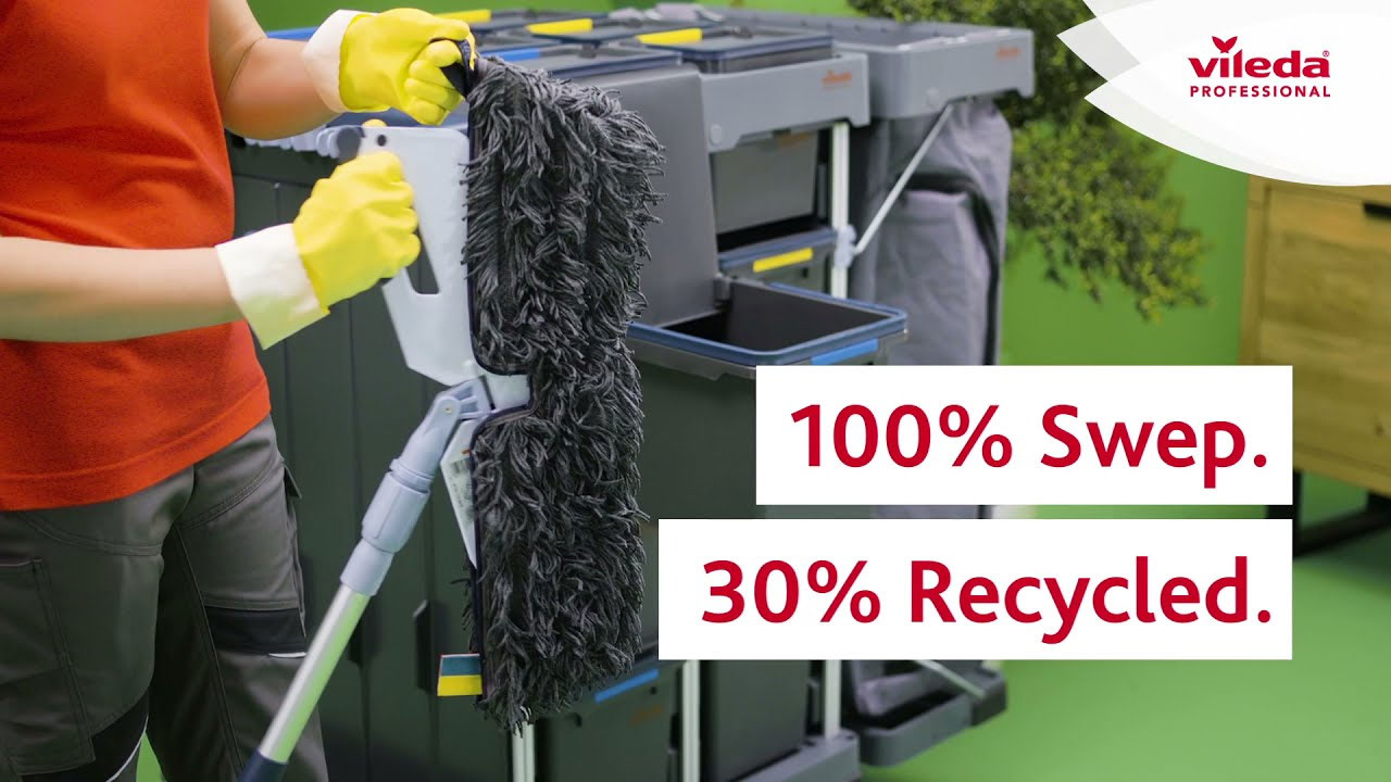Насадка Моп плоская для швабры 50см., Swep Duo r-MicroTech Mop (169376) Vileda Professional - фото 1