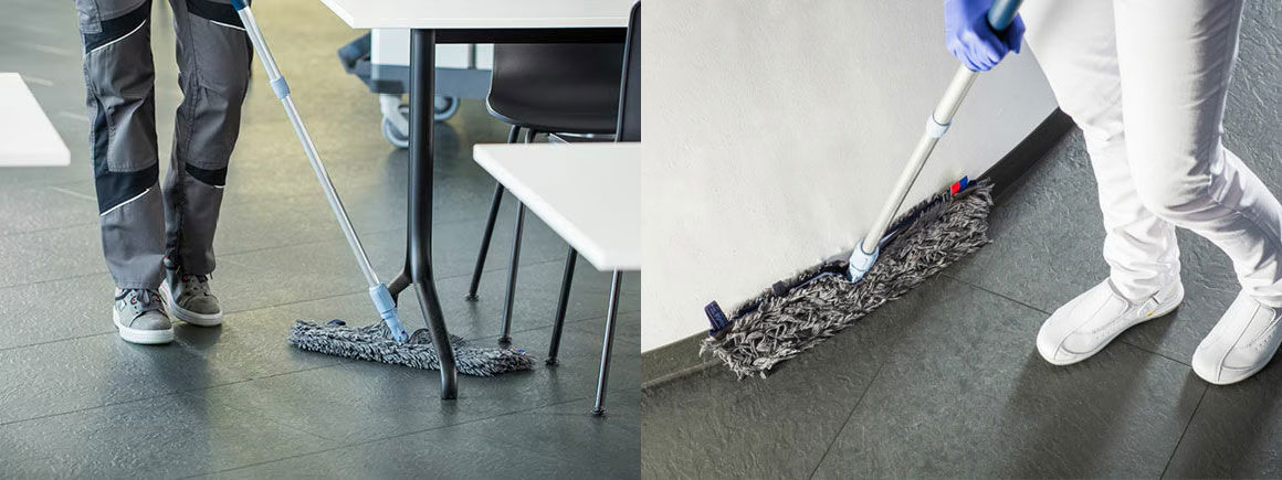 Насадка Моп плоская для швабры 50см., Swep Duo r-MicroTech Mop (169376) Vileda Professional - фото 3