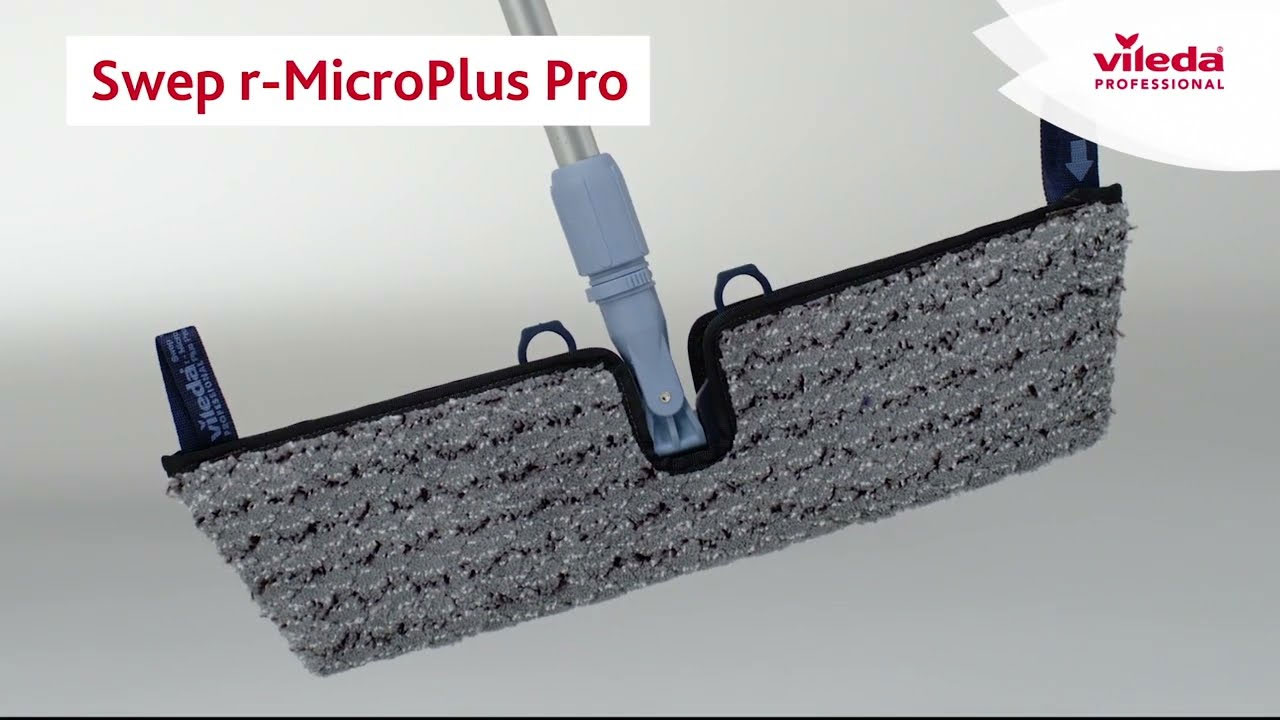 Насадка Моп плоская для швабры 50см., Swep Duo r-MicroPlus Pro mop (171375) Vileda Professional - фото 1