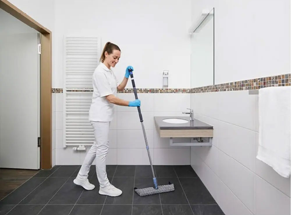 Насадка Моп плоская для швабры 50см., Swep Duo r-MicroPlus Pro mop (171375) Vileda Professional - фото 3