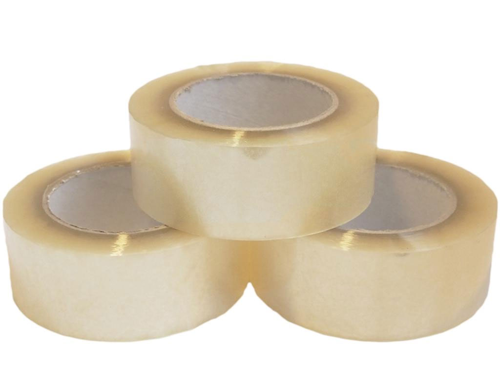 Скотч 48мм.*200м. (218,7ярд), 40мкм, упаковочный, прозр. Украина - фото 2