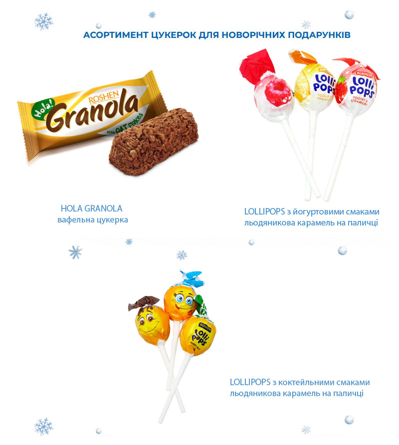 Новогодний подарок 2025 Рошен №02 