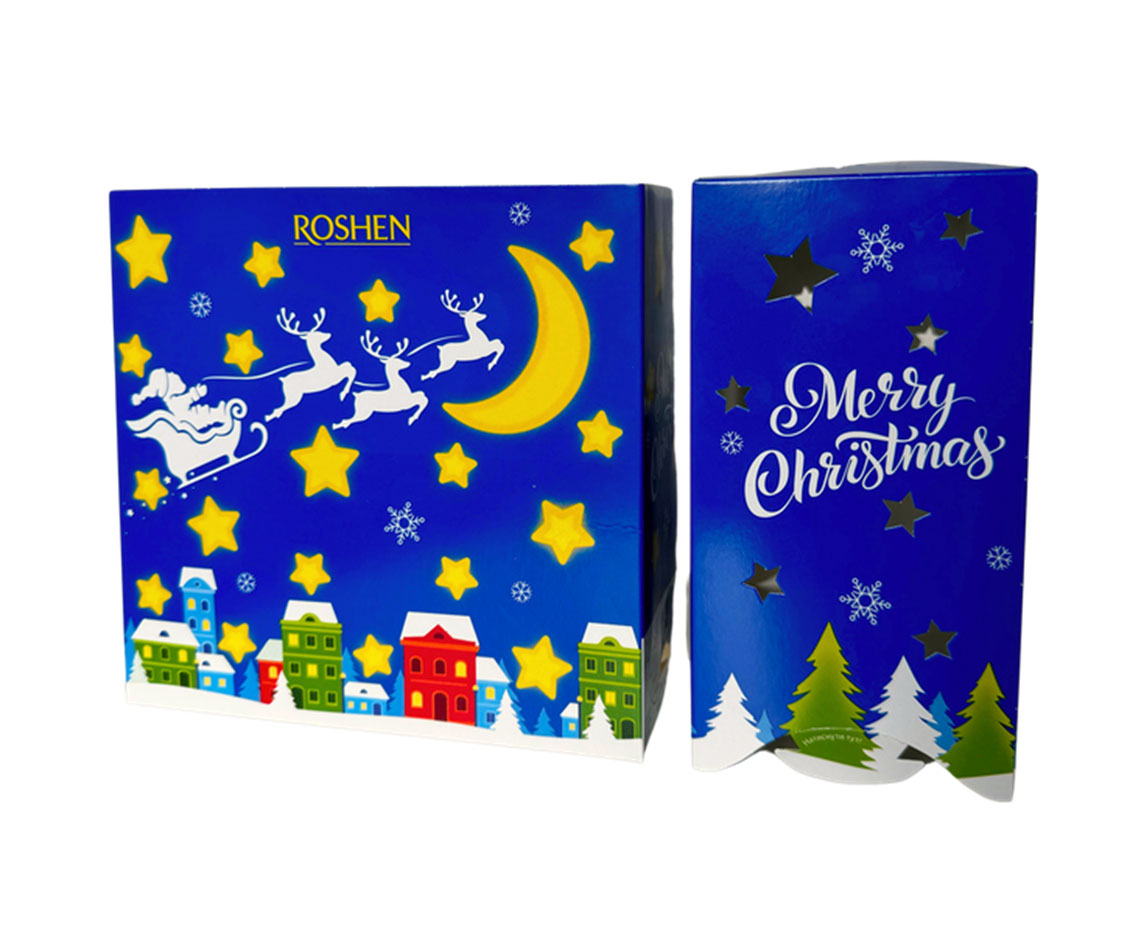 Новорічний подарунок 2025 Рошен №04 