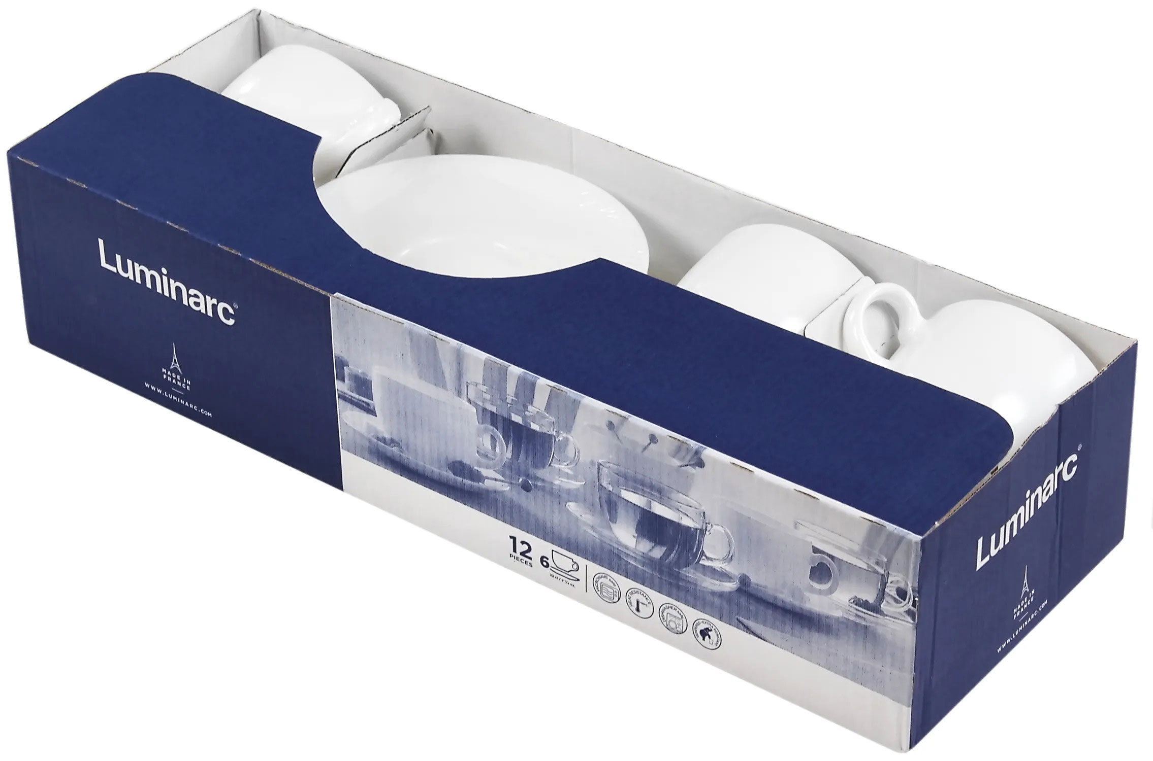 Сервіз чайний DIWALI, 12 предметів (D8222) Luminarc - фото 5