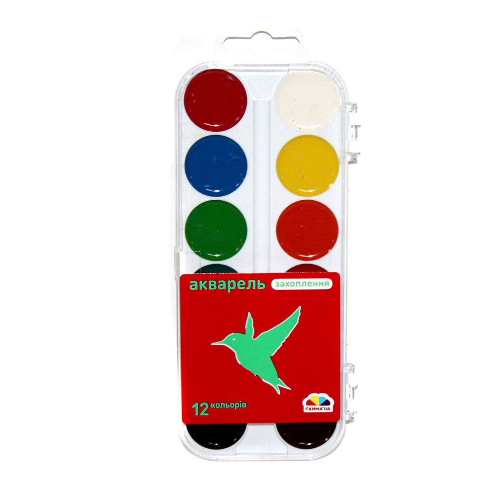 Краски акварельные 12цв. 