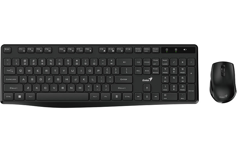 Набор беспроводный клавиатура + мышь Genius Smart KM-8206S Укр., черн. Genius - фото 2