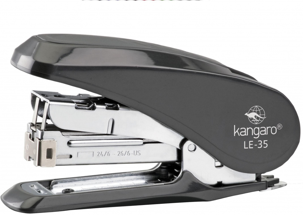 Степлер 24/6, 30л., пластик/метал, ассорт. Kangaro - фото 5