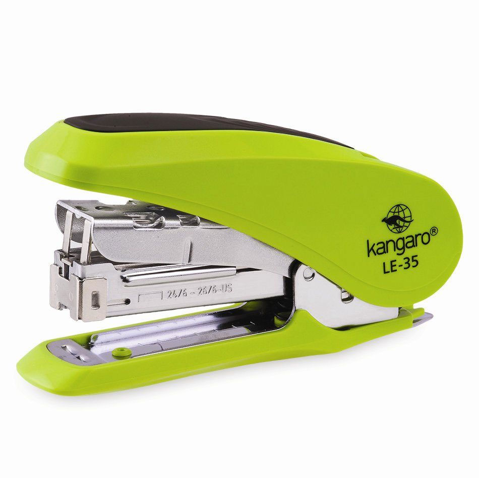 Степлер 24/6, 30л., пластик/метал, ассорт. Kangaro - фото 7