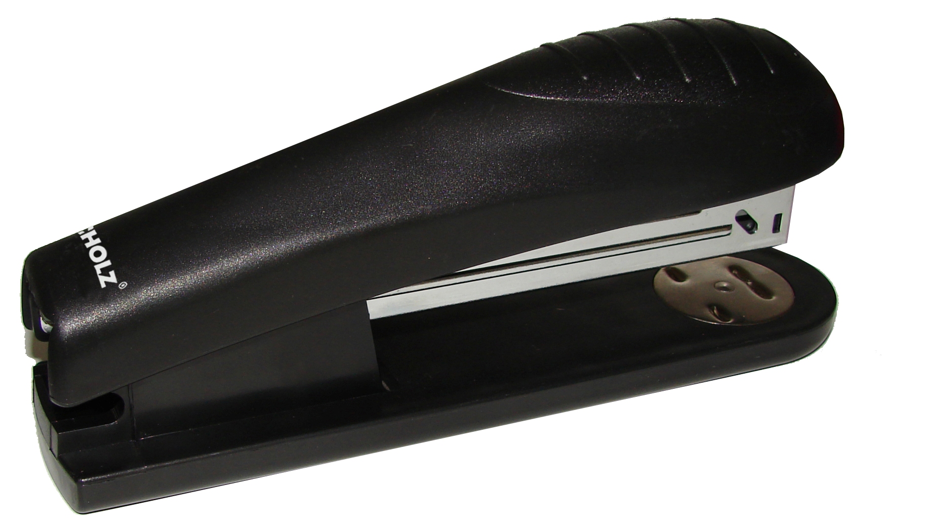 Степлер 24/6, 30арк., пластик., чорн. Scholz - фото 1