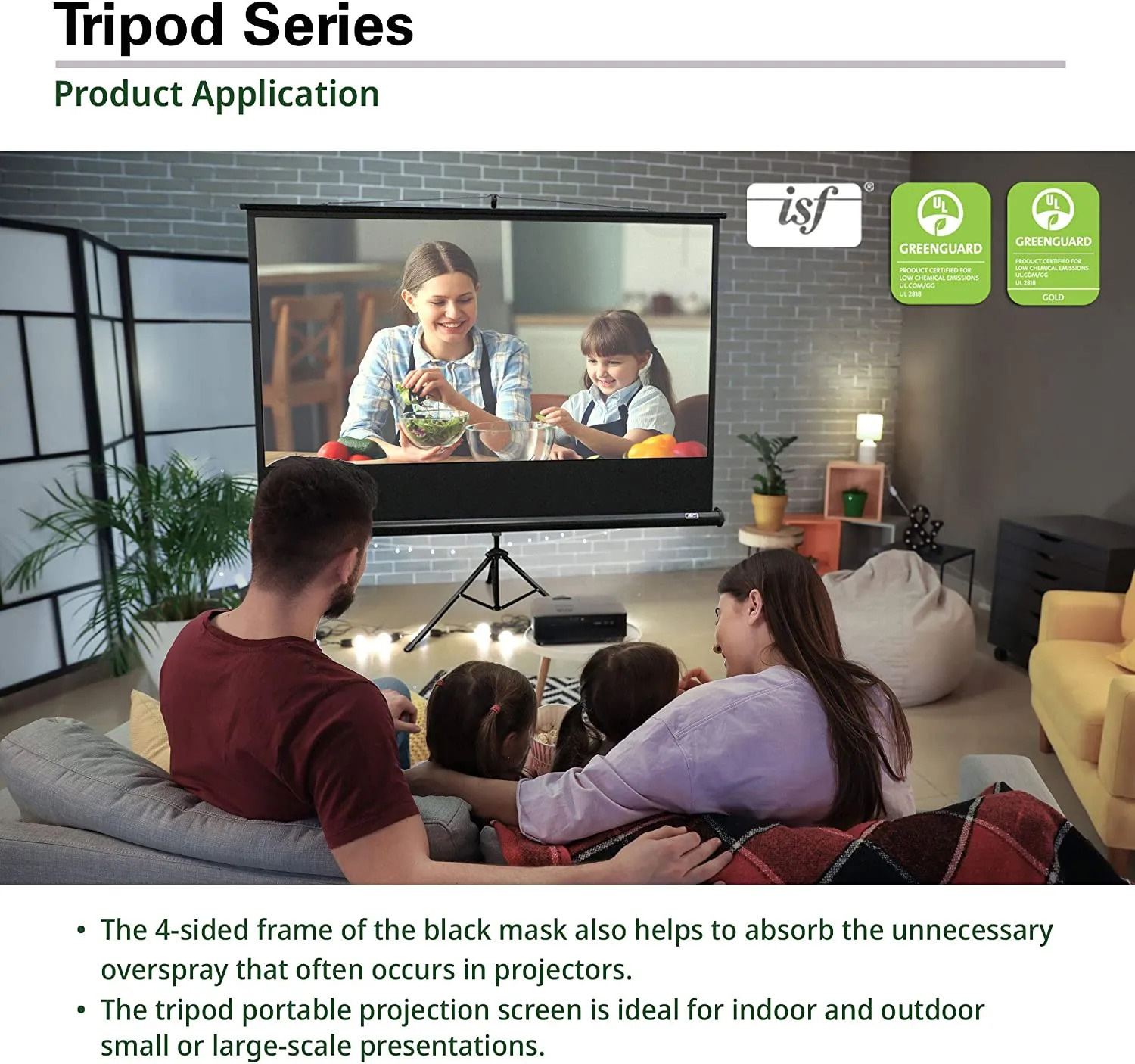 Экран для проектора мобильный на триноге T119NWS1, 119