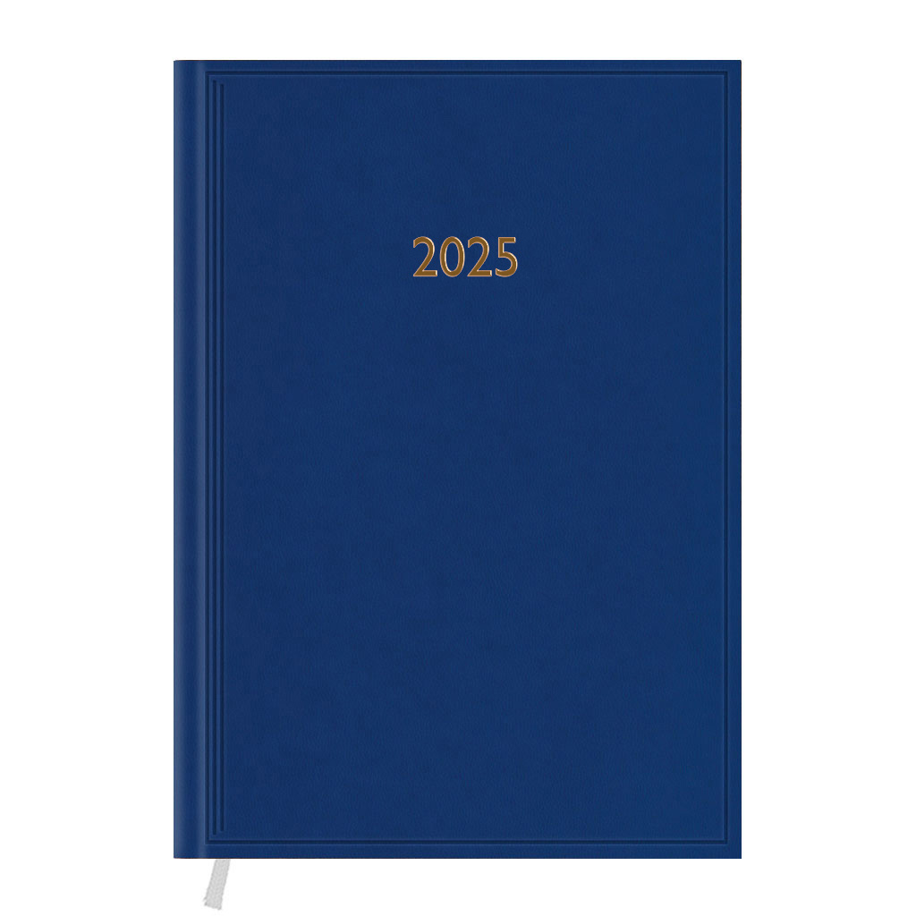 Ежедневник датированный Macanet А5 (145*202 мм.), 176 л., линия, син. Полиграфист - фото 2